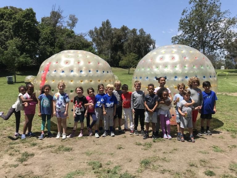 Group picture after Zorbing! 