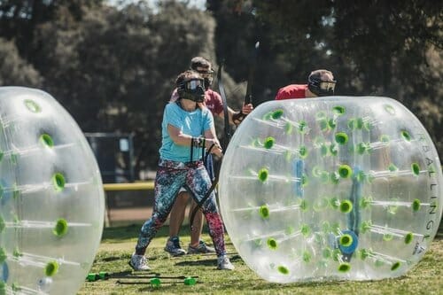 Choose your shots carefully and advance forward with our epic Archery Tag games in OC