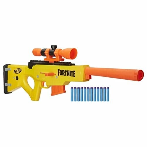 Nerf Fortnite BASR-L is a sure way to dominate any Fortnite Party Rental in Orange County