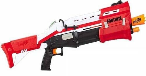Mega Nerf Party Fortnite Blaster is designed for primary carry and sharp shooting accuracy in close and far range scenarios