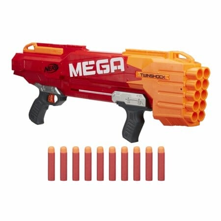 Nerf N Strike TwinShock is a top choice for our Mega Nerf War Party Rental in Orange County.