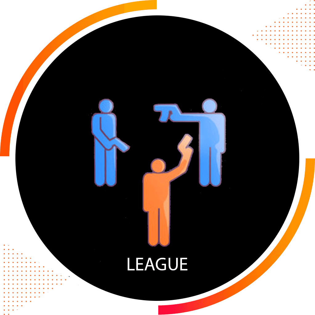 League is a Nerf War Party Game that functions like a free for all. Everyone will have 2 lives and will fend for themselves with the paintball barriers that we provide in our Nerf Party Rental.